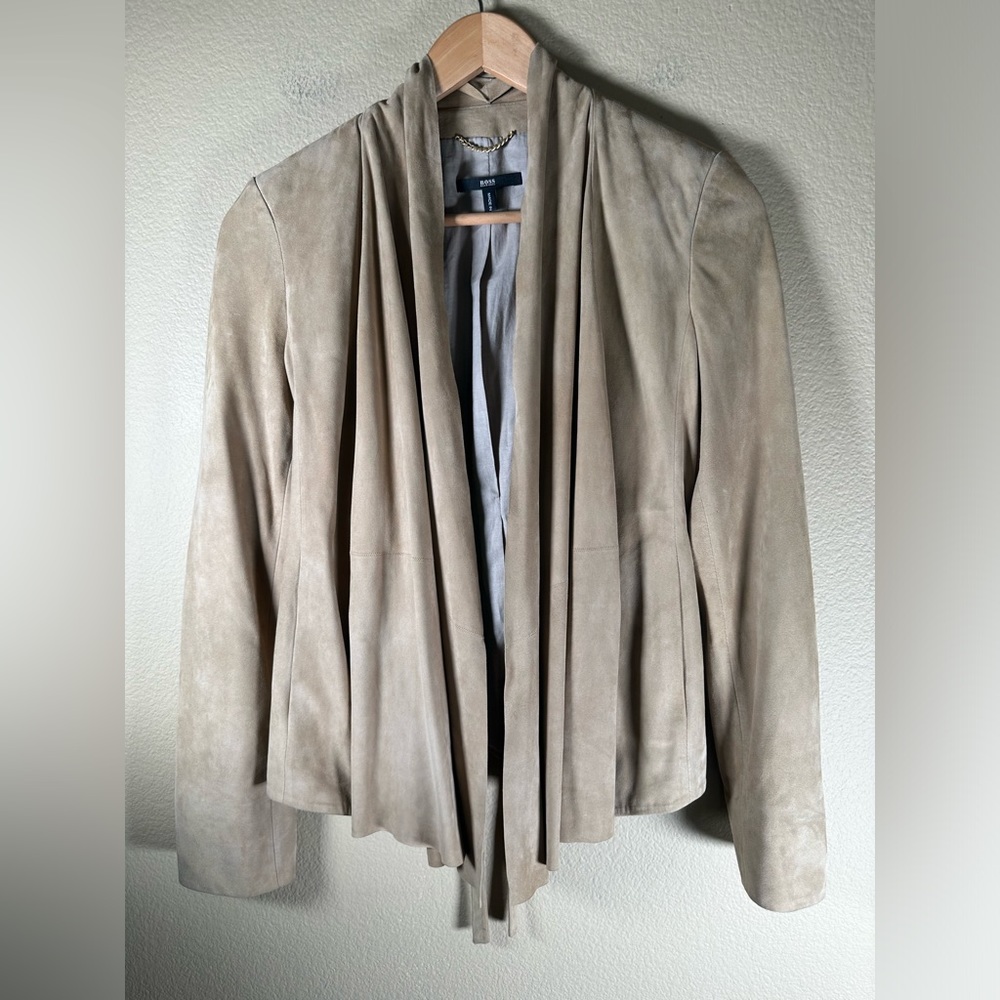 Boss Women's Lamb Leather Jacket